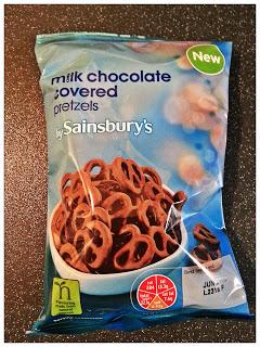REVIEW! Sainsbury's Milk Chocolate Covered Pretzels