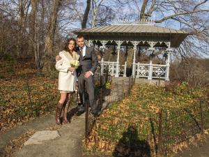 central park wedding ladies pavilion