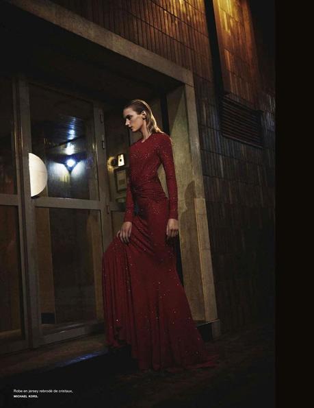 'Nuit Blanche' and appears in the 139 issue of Numéro. Yelena Yemchuk photographed model Sigrid Agren