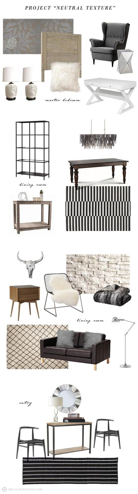 NEUTRAL TEXTURE Project Concept Board