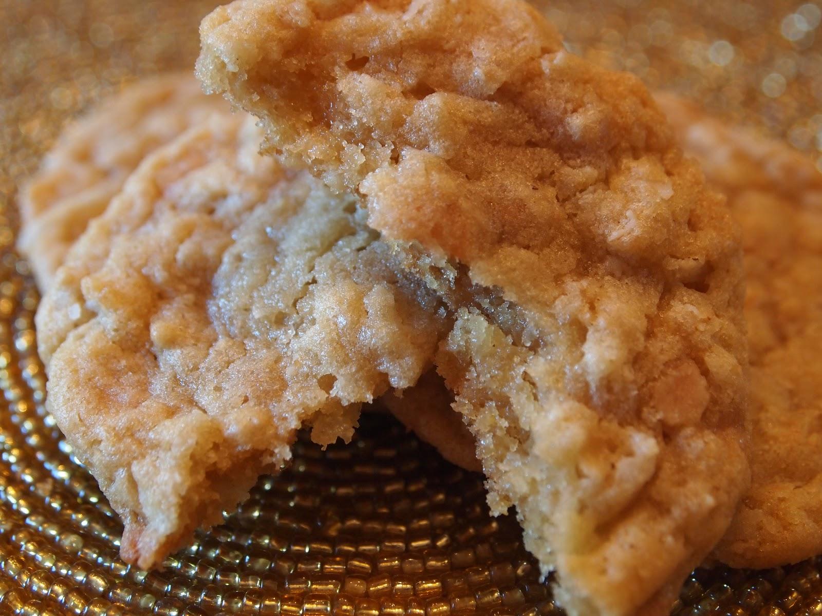 Coconut-Toffee Oatmeal Cookies