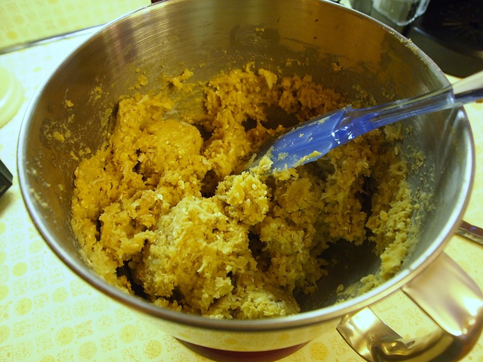 Coconut-Toffee Oatmeal Cookies