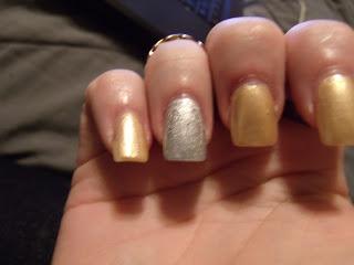 New years nail look