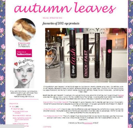 2012 favourites....Bloggers