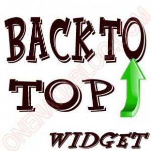 back to top widget for blogger and wordpress