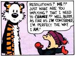 New Year's resolutions resolved