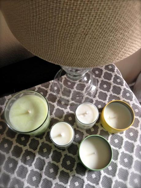 NookAndSea-Blog-Candle-Collection-Patterend-Table-Runner-Grey-Gray-White-Burlap
