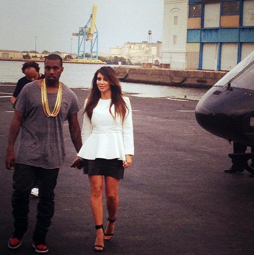 Kim Kardashian is pregnant.
(Hasta la vista, Kanye West’s career.)