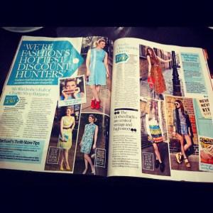 I assisted two lovely photographers in London and the shoot went in Look Magazine! 