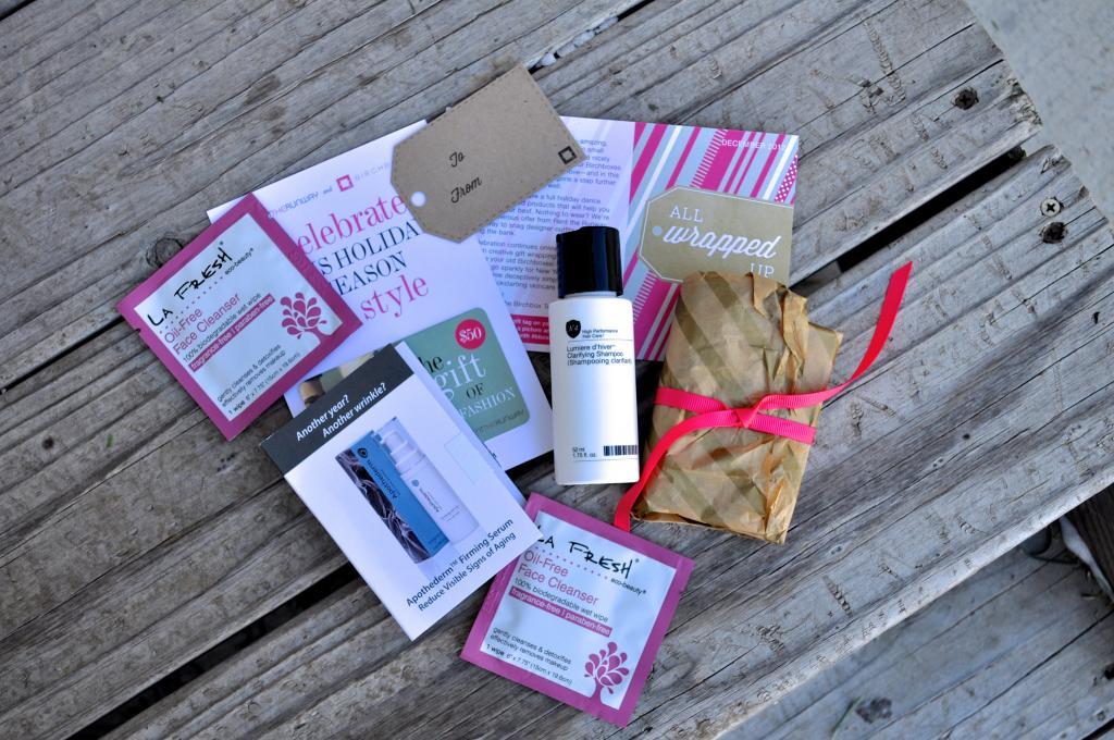 November/December Birchboxes