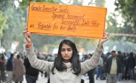 India rape protester 