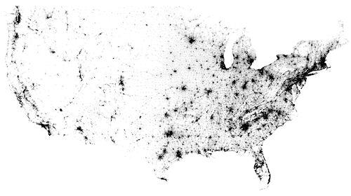 Mapping The Census: A Dot For Every Person