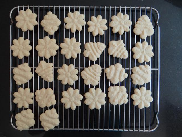 Orange White Chocolate Spritz Cookies