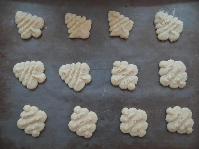 Orange White Chocolate Spritz Cookies