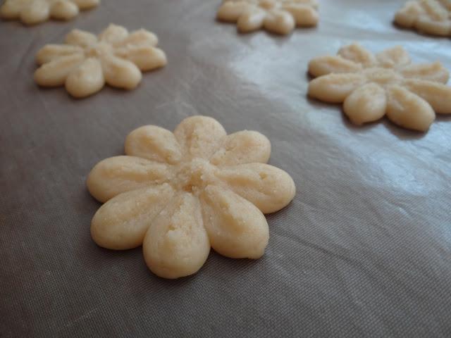 Orange White Chocolate Spritz Cookies