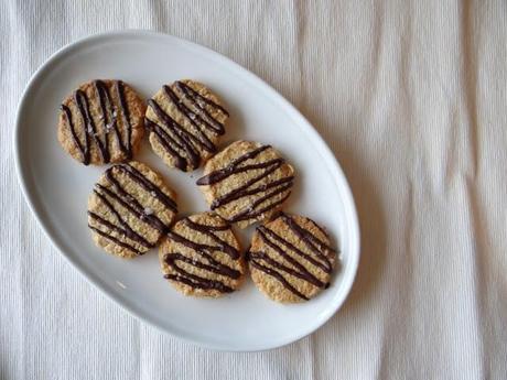 A Tasmanian Holiday + Oat Shortbread with Chocolate Drizzle and Sea Salt