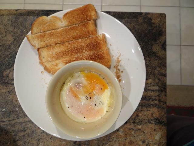 Baked Eggs and Soldiers