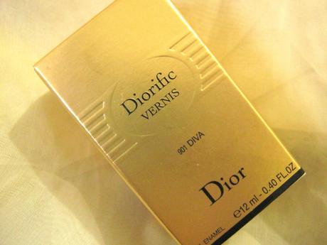 Dior Christmas collection nail polish-Diva