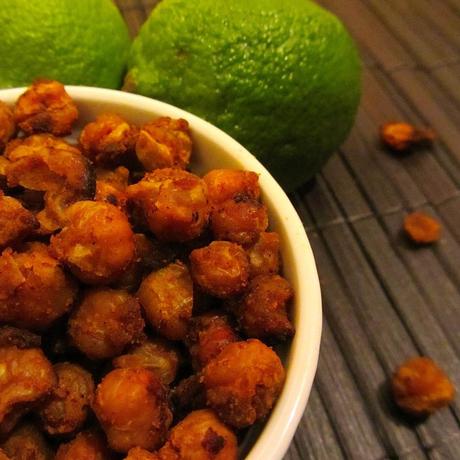 Curry Lime Roasted Chickpeas