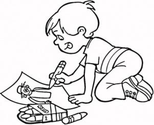 little-boy-drawing