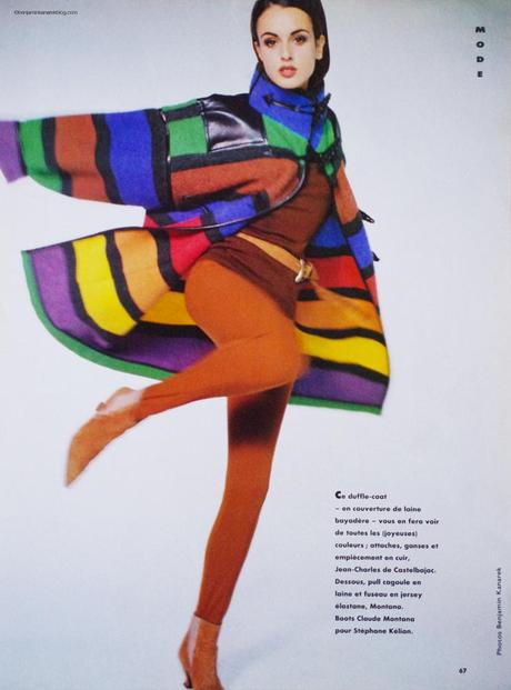 Helena Barquilla for Votre Beauté Magazine © Benjamin Kanarek' Archives 1992