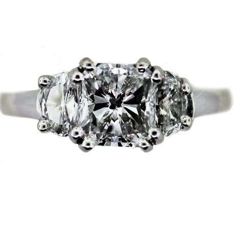 gia diamond, radiant cut engagement ring, radiant cut diamond boca