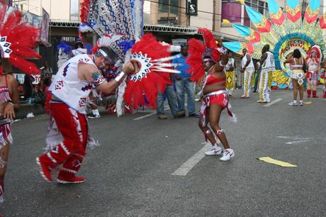 wining and dancing Carnival in Trinidad