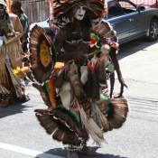 A Bustle Dancer - Carnival in Trinidad