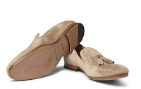 Clean to Start Off Thirteen:  Alexander McQueen Suede Tasselled Loafers