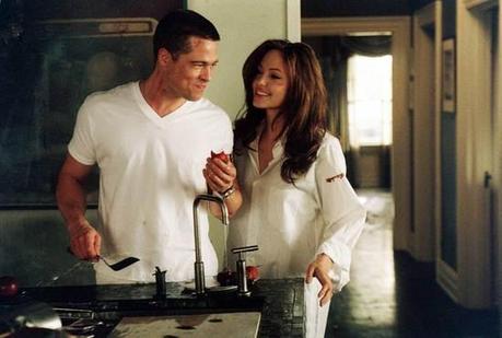 Brad Pitt and Angelina Jolie in Mr. & Mrs. Smith. (Twentieth Century Fox)