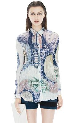 LAVENDER BLOUSE//ACNE