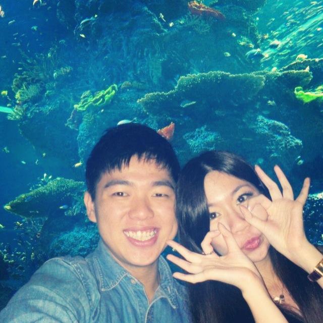 Prawn’s 23rd birthday celebration – to MARINE LIFE PARK