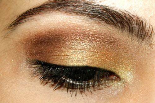 Guest Post: Gold Rush Makeup Tutorial