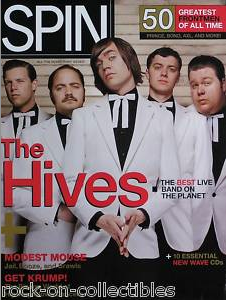 The Hives on the cover of Spin: A life-changing purchase