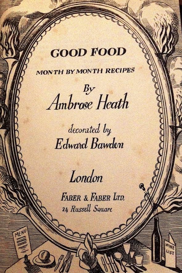 good food title page