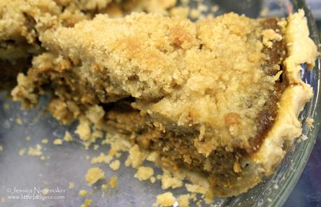 Ginger Streusel Pumpkin Pie Recipe