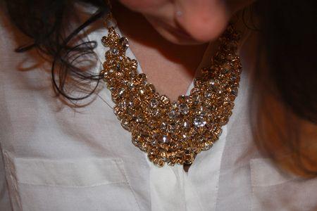 rhinestone necklace