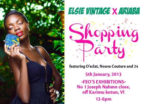 Elsie Vintage X Arabia Shopping Party