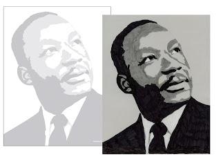 Martin Luther King Coloring Page