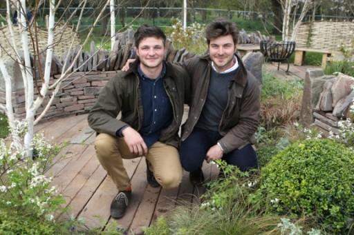 Harry and David Rich garden designers