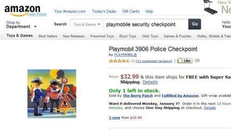 Amazon.com-Playmobile Security Checkpoint