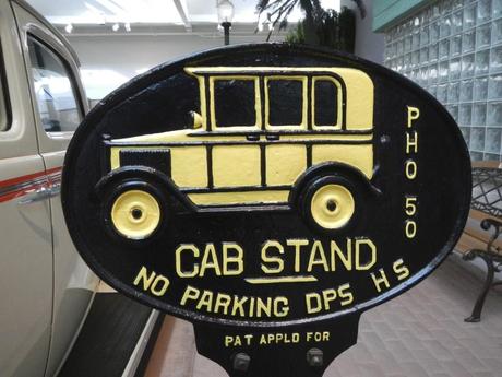 OLD CAB STAND SIGN - Reno Travel Guide