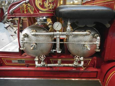 Detail of an old Fire Truck - Natinoal Automobile Museum Reno