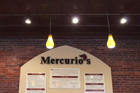 Mercurio's Interior Sign