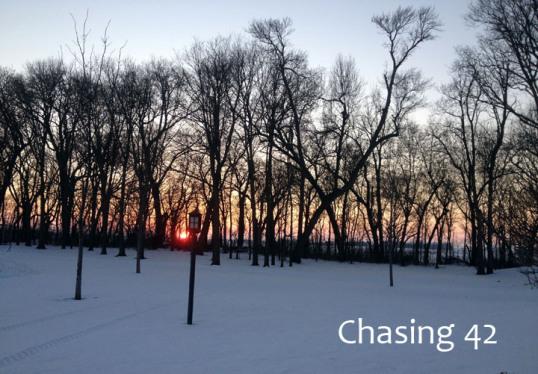 A calm and quiet morning for a run! 