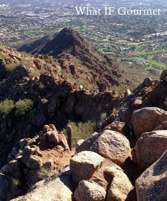 View from the top of Camelback's Echo Canyon Trail.