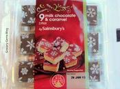 Sainsbury's Snowflake Milk Chocolate Caramel Bites