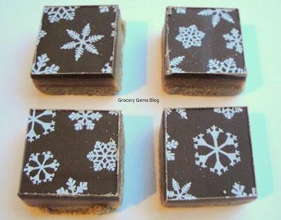 Sainsbury's Snowflake Milk Chocolate & Caramel Bites