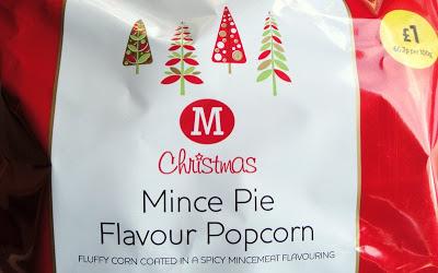 Morrisons Mince Pie Popcorn Review