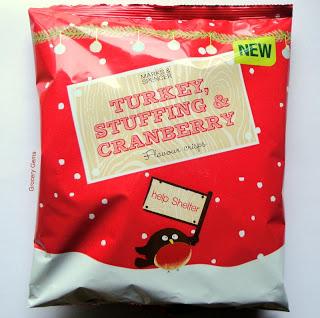 Marks & Spencer Turkey, Stuffing & Cranberry Crisps Review